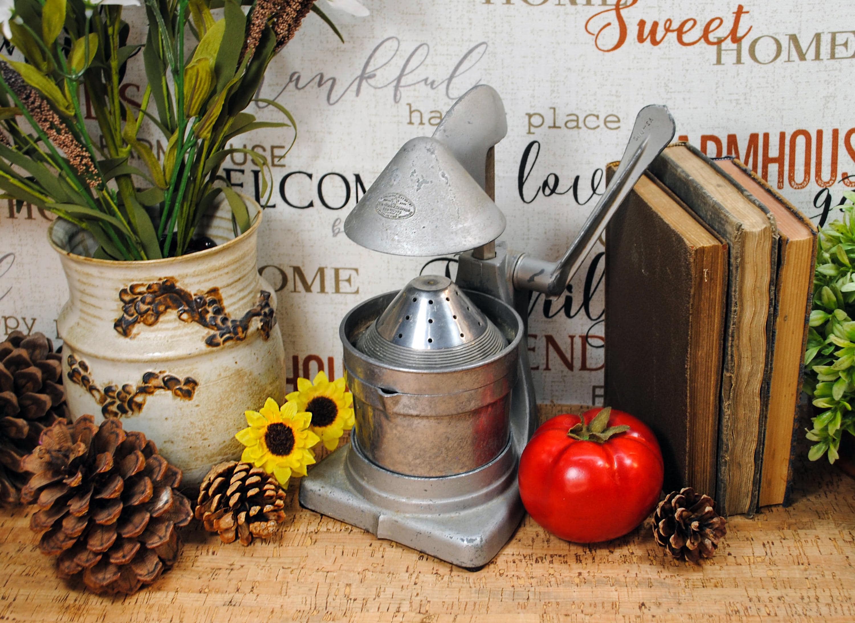 Antique Metal Juicer - Etsy