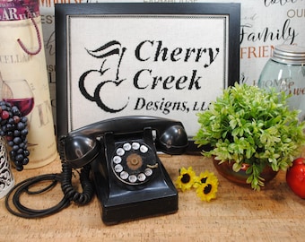 Antique Bell Systems Rotary Telephone