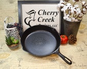 NICE Unmarked Wagner No. 10 Skillet, Marked 11 1 4 Inch Skillet B, Antique Cast Iron Fry Pan, Vintage Cookware