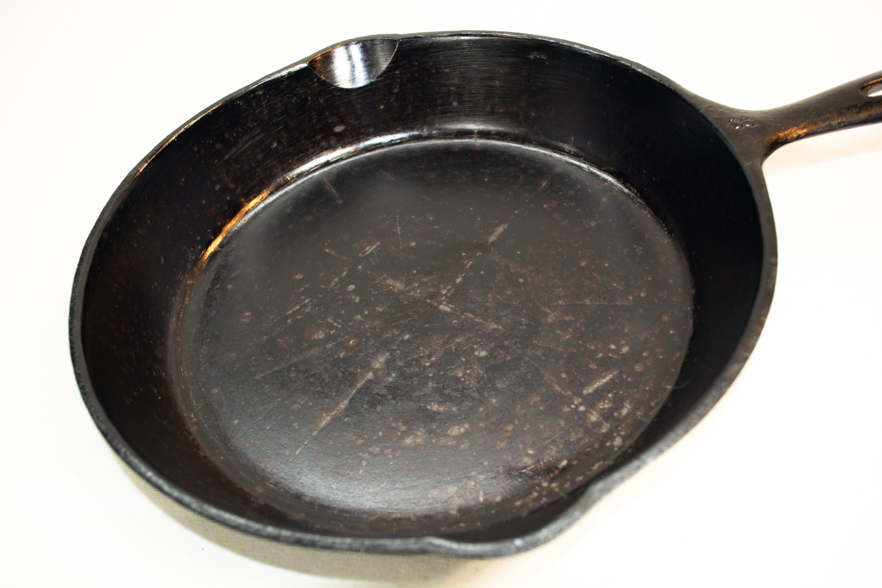 Wagner 10110 Made In USA Square Cast Iron Divided Skillet