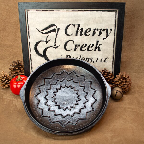RARE Wagner No. 9 Drip Drop Lid, Skillet Cover, c/n 1069 A, Cast Iron Lid, Vintage Fry Pan Lid, Skillet Lid, Collectible