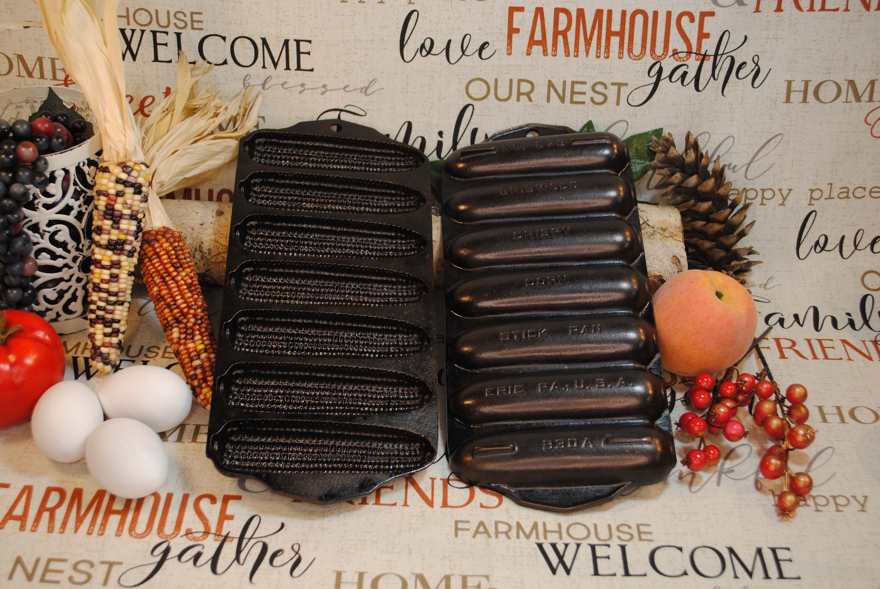 Griswold Crispy Corn Stick Pan 273 – The Forge at Pleasant Valley Farm