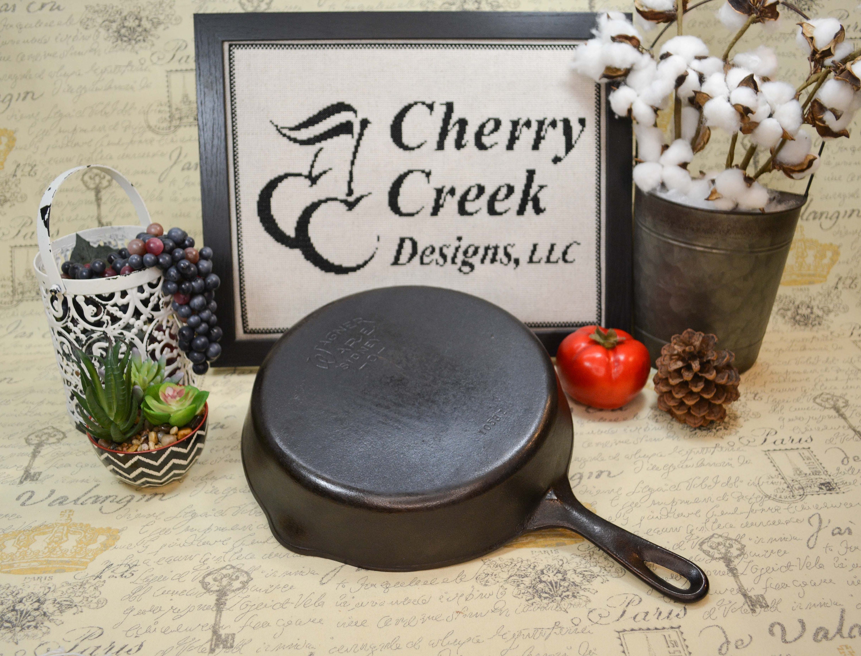 Cast Iron Cookware Wagner Ware Sidney Ohio #1058E No 8 Skillet #18 –  TheDepot.LakeviewOhio