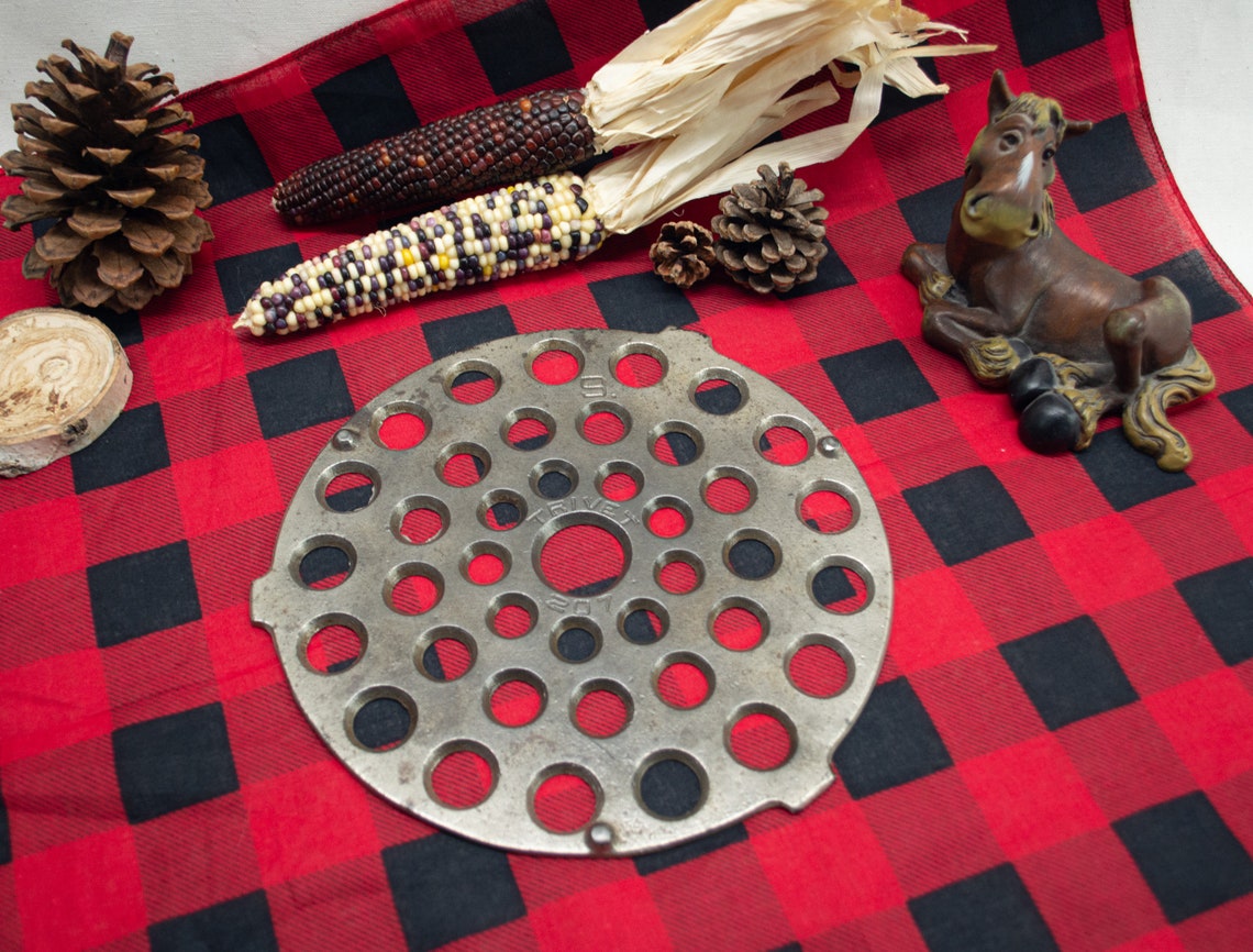 Griswold Trivet No. 9 Trivet Nickel Plated Trivet P/N 207 Etsy