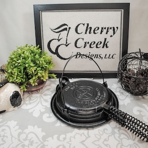 Griswold Waffle Iron No. 9 - Etsy