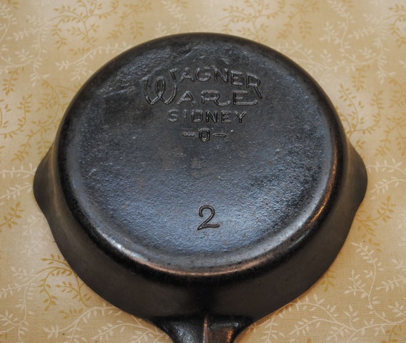 Wagner Ware Sidney O. No.2 A Cast Iron Skillet