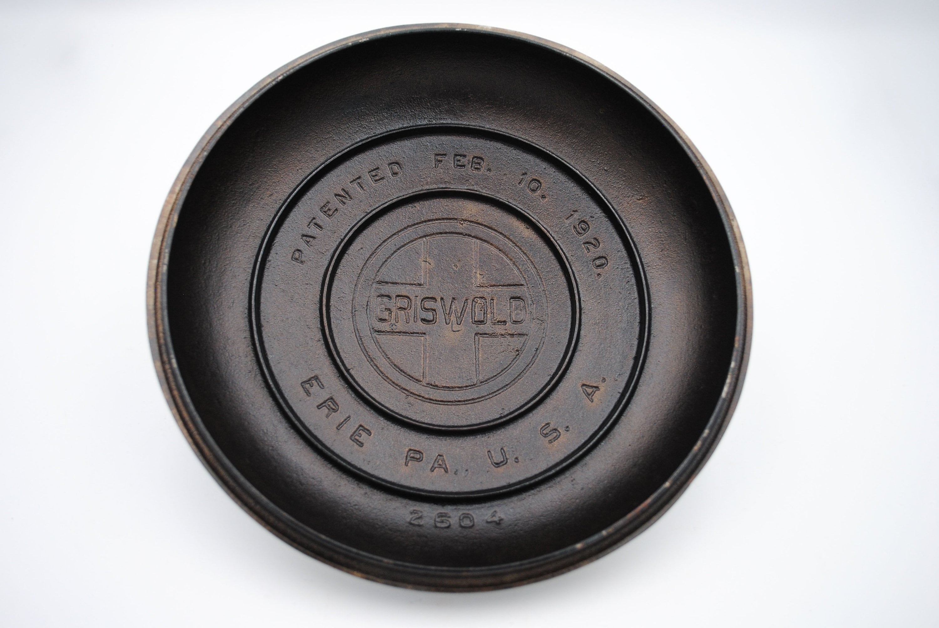 Griswold ビンテージ　アルミ製　ダッチオーブン RARE! Griswold #20 Hotel Large Block Logo Cast Iron Skillet - Etsy