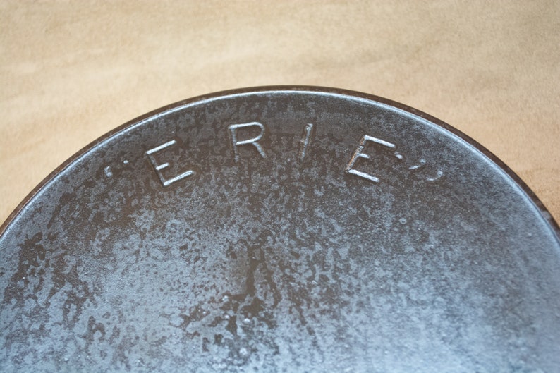 VERY RARE Erie Pineapple Makers Mark No. 8 Cast Iron Skillet Etsy