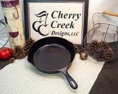 VERY NICE Wagner Ware Sidney O No. 8 Skillet, Cast Iron Skillet, Cast No. 1058C, Vintage Cast Iron, Camp Skillet