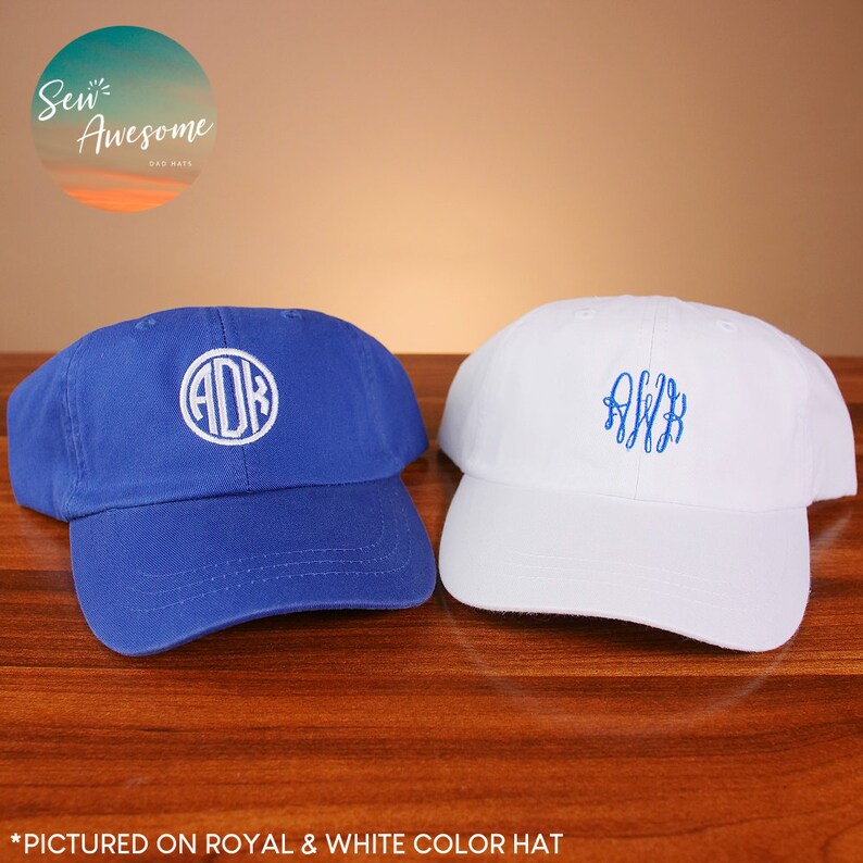 embroidered baseball caps etsy