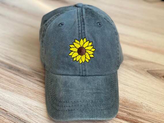 sunflower baseball cap