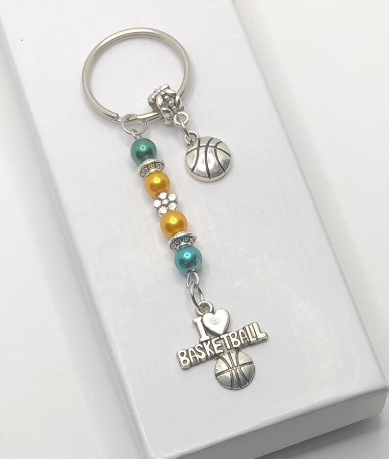 Basketball Zipper Charm;Basketball Bag Charm; Basketball;Gift for sondaughter Accessories;Sports Charm Accessories;Player Keychain