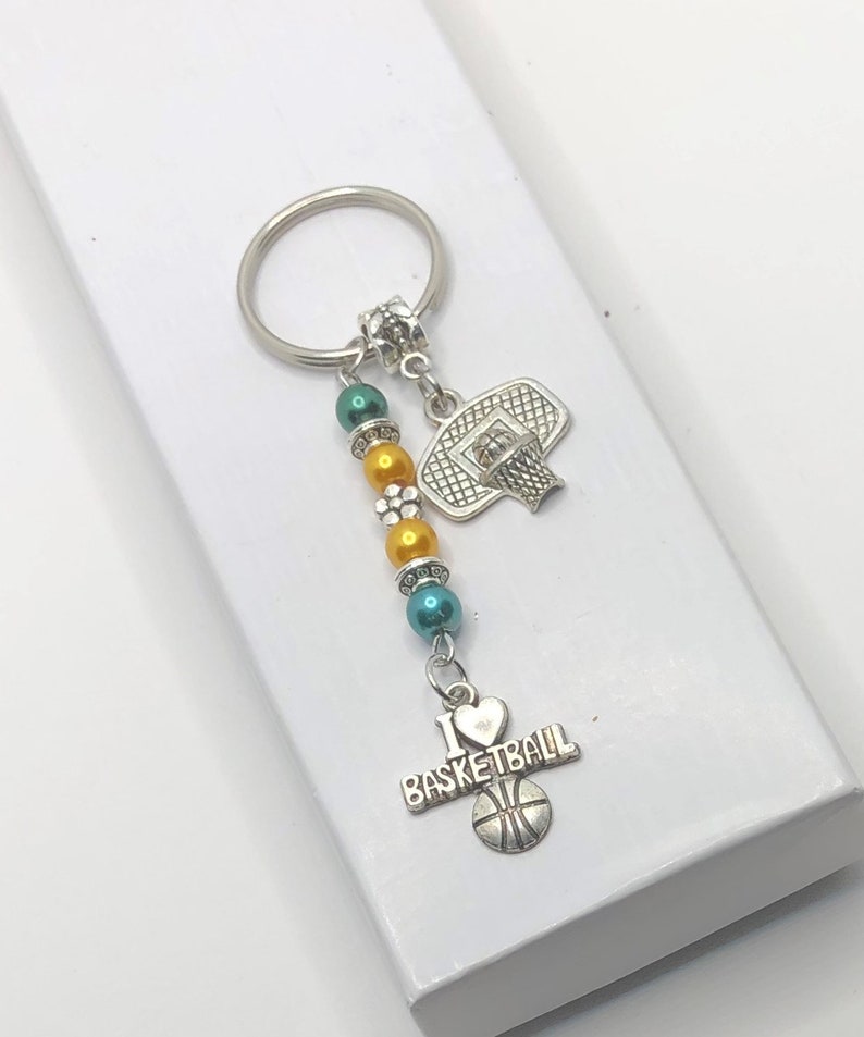Basketball Zipper Charm;Basketball Bag Charm; Basketball;Gift for sondaughter Accessories;Sports Charm Accessories;Player Keychain