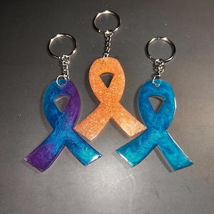 Awareness Ribbon Keychain