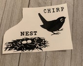 Rae Dunn Inspired Chrip Nest Decsls