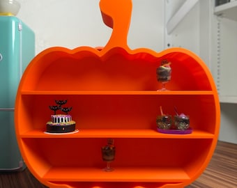 Halloween Pumpmin Shelf , Miniverse Cretions , Halloween Miniatures, 3d Printed