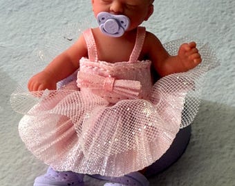 3D Printed Mini Baby Accessories | Pacifier + Croc Shoes | Pick Your Color | Fits Mini brands  Baby Dolls