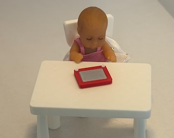 3D Printed Mini etcha sketch    | Dollhouse Nursery Furniture | toys