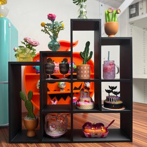 Amazing 9 cube Minibrands , Minibooks , Miniverse Display Shelf