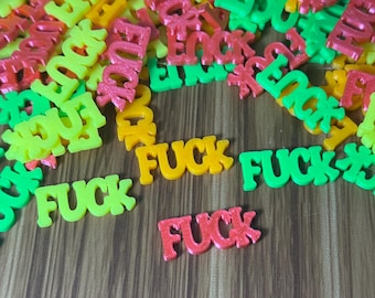 Bag of F*cks – 3D Printed Miniature Word “F*ck” Now you have them to give
