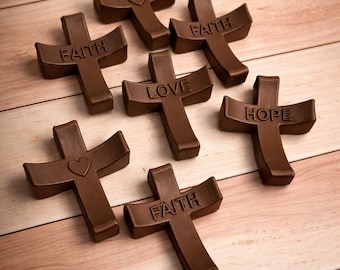 Worry Fidget Cross 3D Printed Pocket Prayer Cross Comfort Cross for Anxiety Faith Based Christian Gift Small Handheld Cross