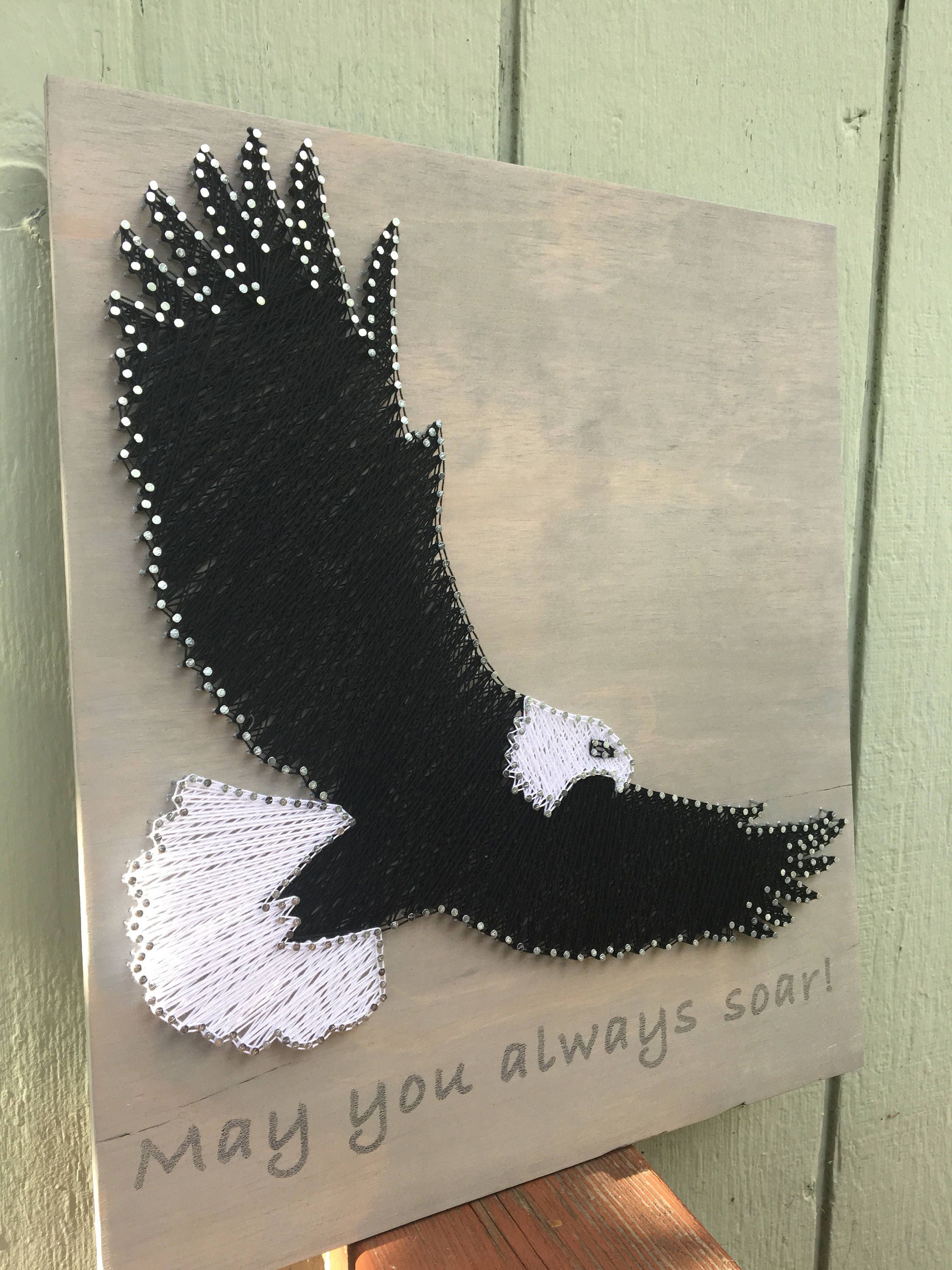 Bald Eagle String Art Etsy