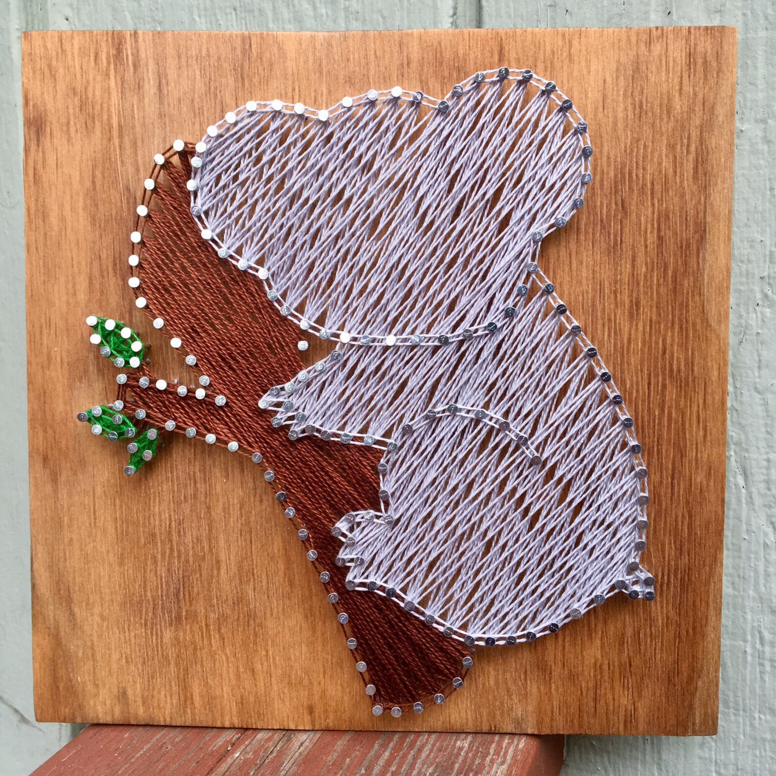 Animal Trio Nursery Set String Art Etsy