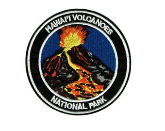 Hawaii Volcanoes National Park Souvenir Patch Special Edition Traveler Series 