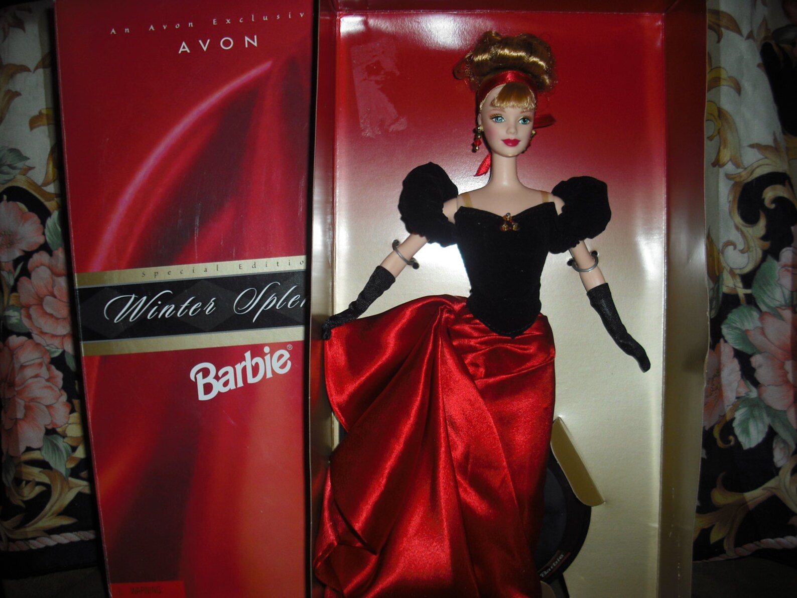 Winter Splendor Barbie Caucasian Etsy