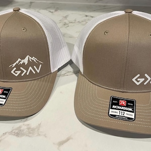 God is Greater than the Highs and Lows Hat with Free Shipping, God is Greater than Highs and Lows Hat Christian with mountains