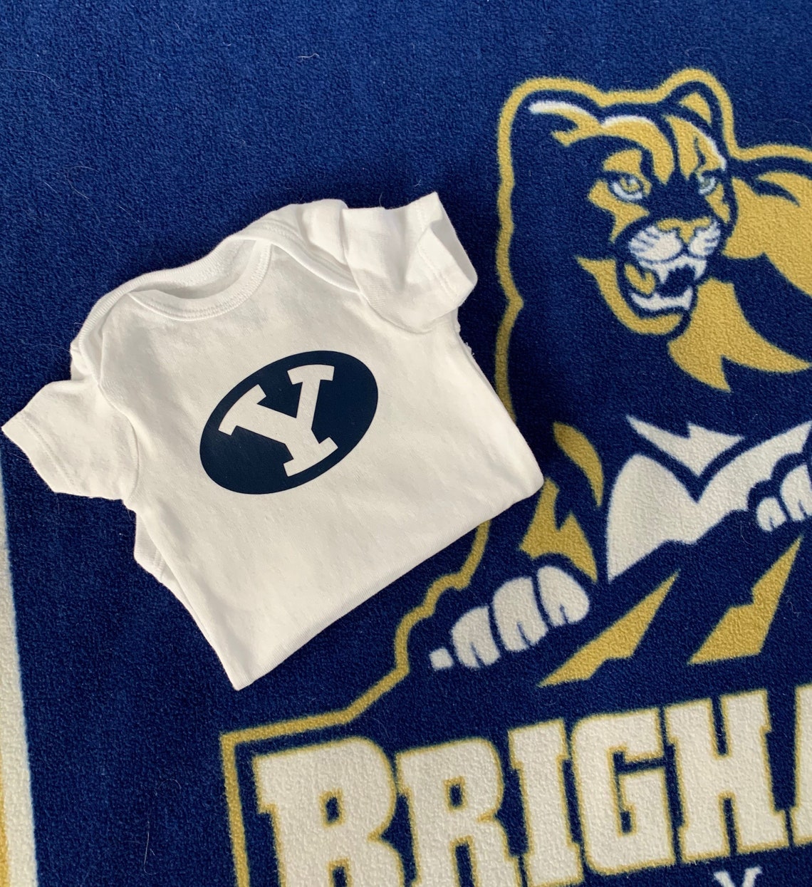 BYU Baby Onesie BYU Onesie Baby Outfit Brigham Young Etsy