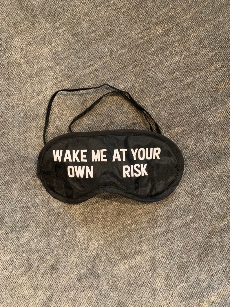Funny Sleep Masks Eye Mask Sleep Mask Funny Travel Sleep Etsy