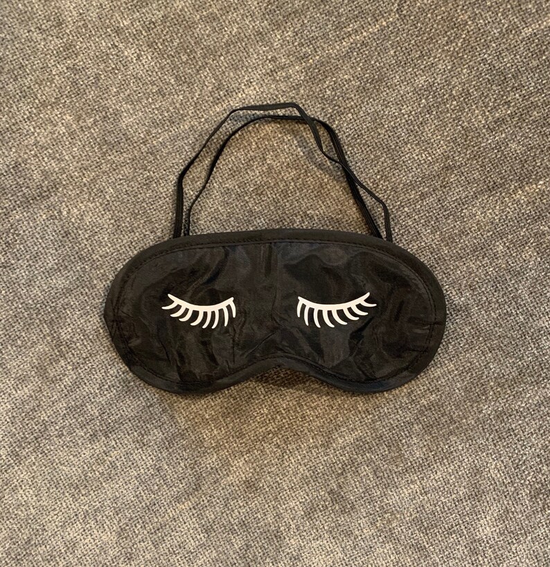Fun Lashes Sleep Masks Eye Mask for Naps Eyelashes Spa Etsy