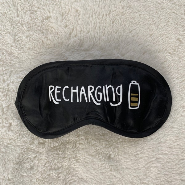 Funny Recharging Sleep Masks, Eye Mask for nap, Eyelashes, Spa Funny Cheap Sleep Mask, Cheap spa theme party favor gift Ships Fast Cat nap