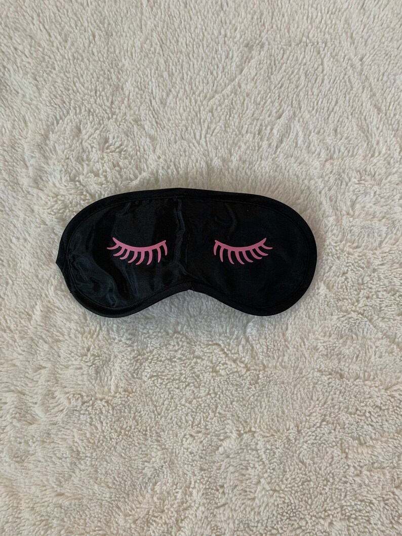 Fun Lashes Sleep Masks Eye Mask for Naps Eyelashes Spa Etsy