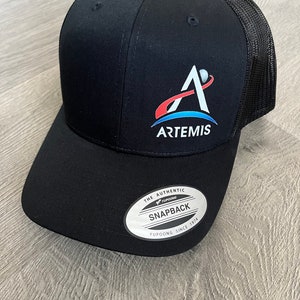 NASA Artemis Hat, Artemis Trucker Hat, NASA cap, Space Launch Systems hat for Artemis 1, Artemis I trucker hat