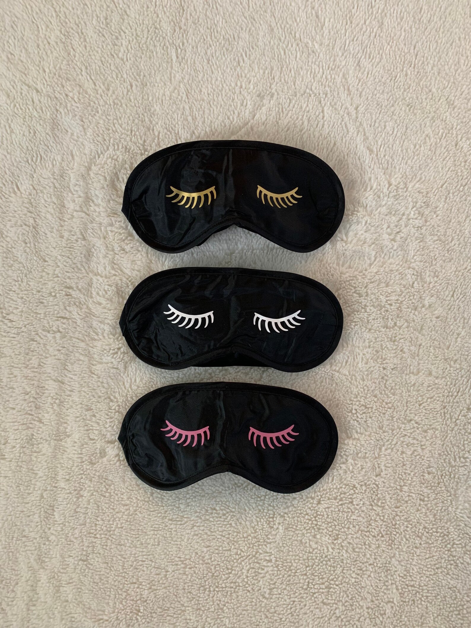Fun Lashes Sleep Masks Eye Mask for Naps Eyelashes Spa Etsy