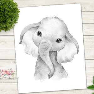 Safari Nursery Decor / Printable Safari Nursery Art / Safari Baby ...