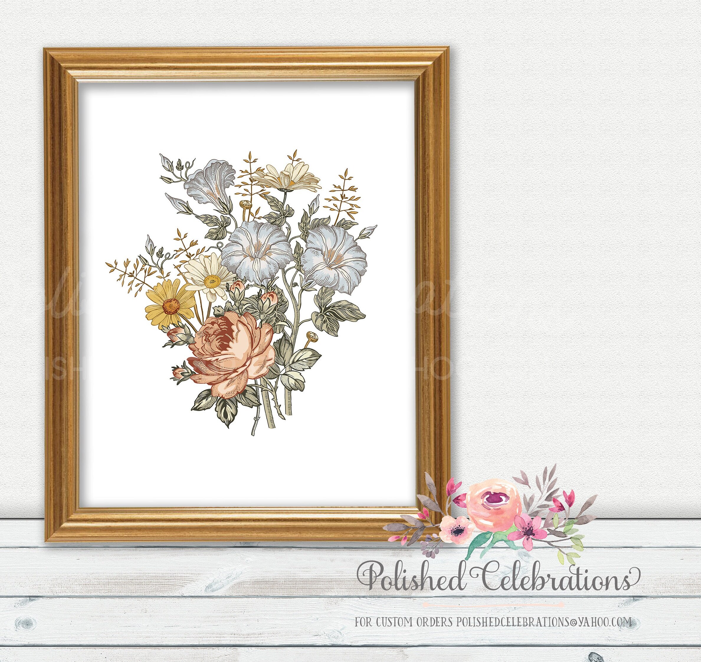 Boho Vintage Nursery Wall Art / Printable Nursery Art / Baby Etsy