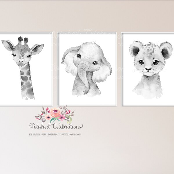 Black and White Baby Room Etsy