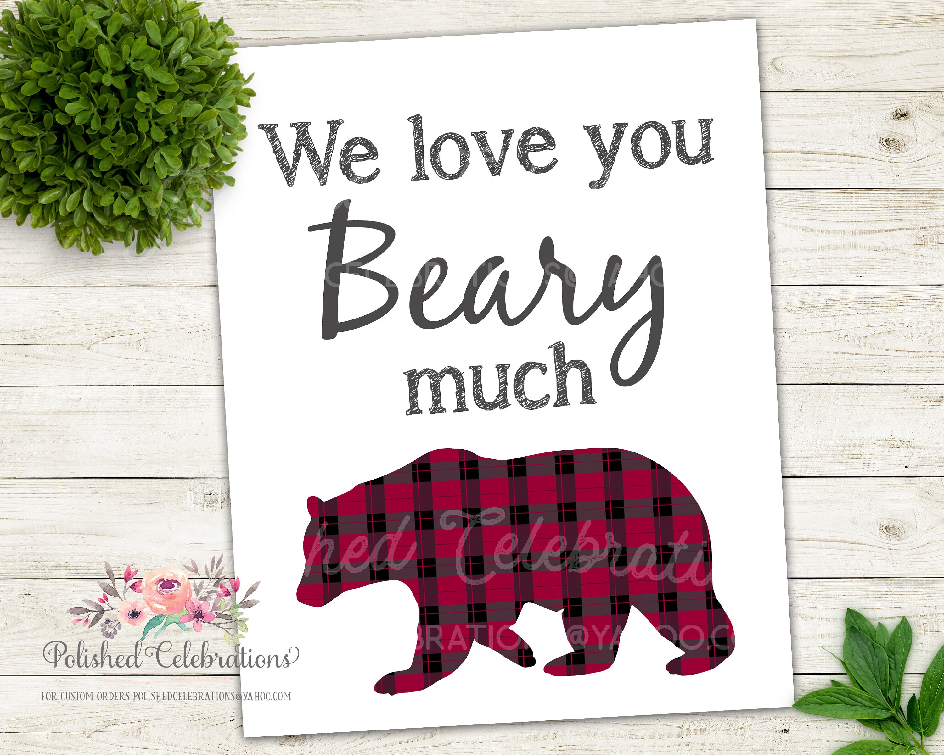 We Love You Beary Much Printable Woodland Nursery Art Etsy We Love You Beary Much Printable Woodland Nursery Art Etsy