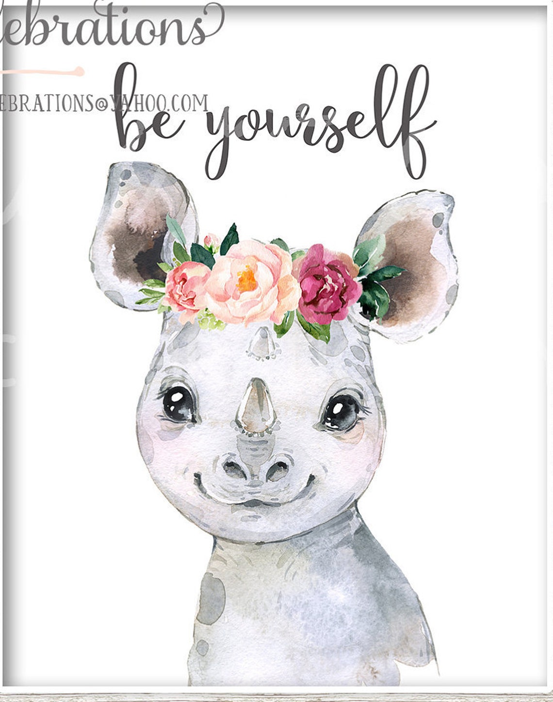 Boho Blush Safari Animal Art / Set of 6 Safari Printable Etsy