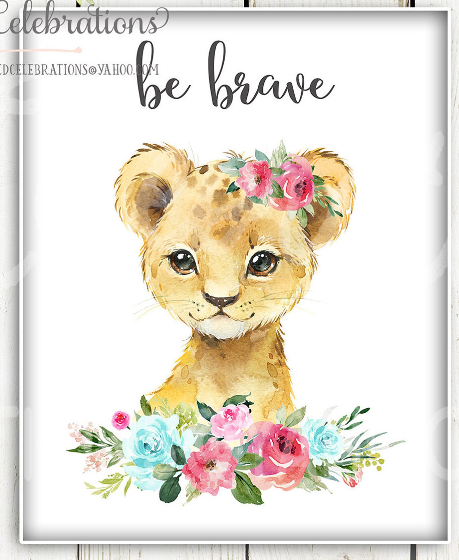 Pink Safari Animal Nursery Art / Safari Nursery DIY Prints / Etsy