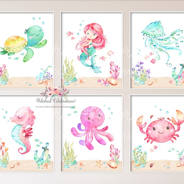 Mermaid Nursery - Etsy