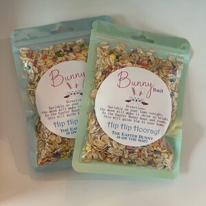 Bunny Bait / Easter Bunny Food / Magic Bunny Treat / Sprinkle Bunny ...