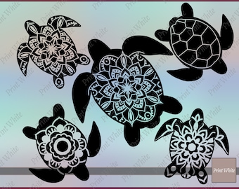 Turtle mandala | Etsy