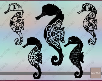 Horse zentangle svg | Etsy