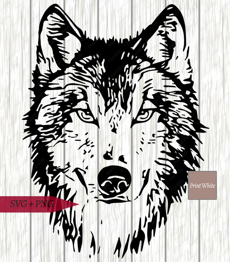 Wolf Head Svg Dxf Bundle Wolf Portrait Svg Set Wolf Clipart - Etsy