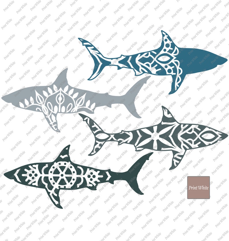 Free Free 316 Shark Mandala Svg Free SVG PNG EPS DXF File