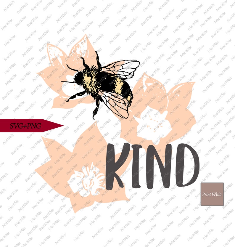Download Bee Kind Svg Png Realistic Bumble Bee Clipart Cricut Cut File Flower Silhouette Printable Sublimation Design Digital Download Template Clip Art Art Collectibles Delage Com Br